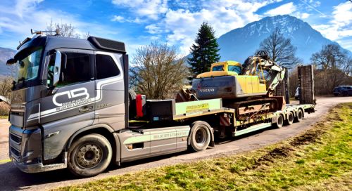 DB LOC BTP TRANSPORTS - Transport benne et porte engins en Savoie